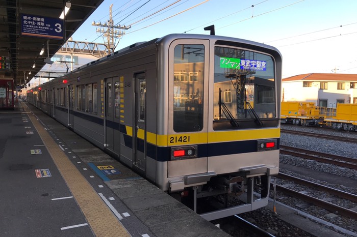 自分の生活圏では見ない電車