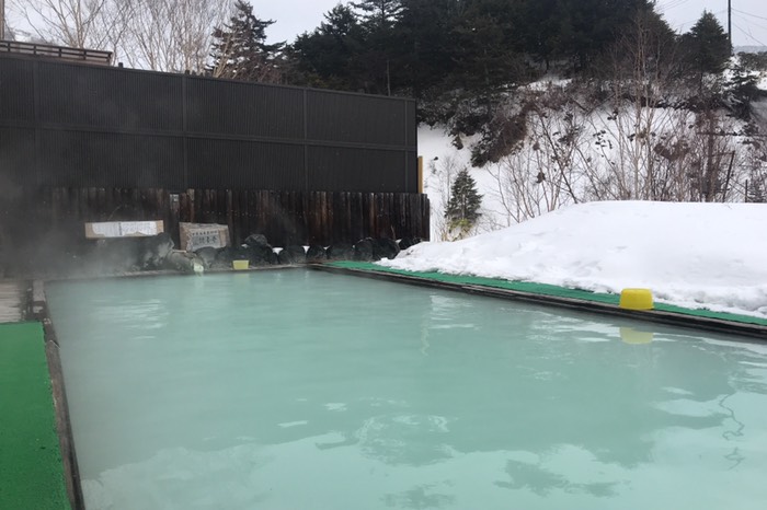 ここの露天は最高じゃないですか♨︎