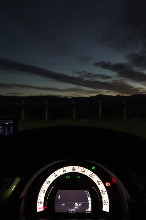 到着！氷点下2℃