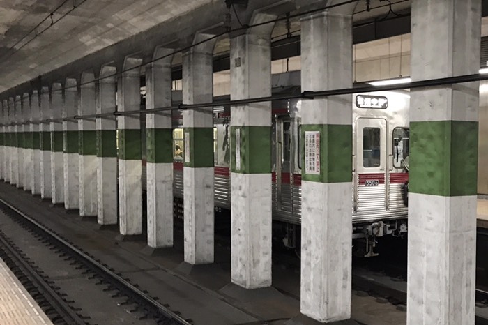 ！？昔懐かし日比谷線の車両！？