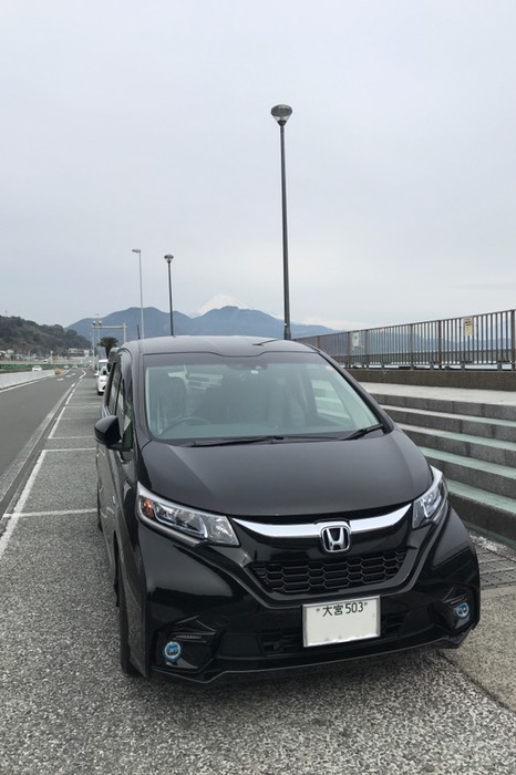 実はここても富士山が見えています♪