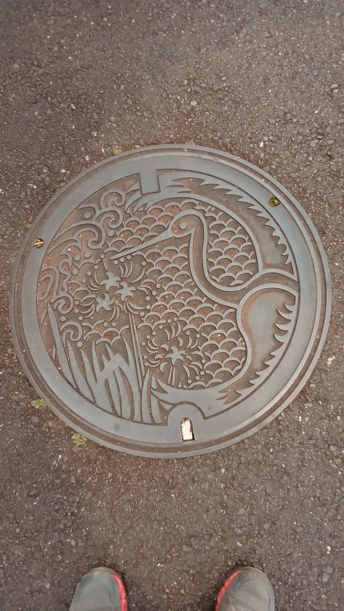真鶴のマンホールの蓋