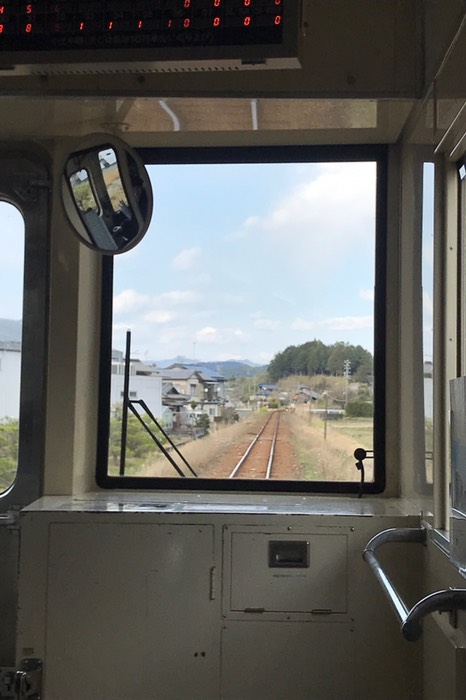 非電化鉄道の車窓の風景はサイコーです♪