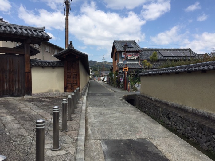 法隆寺東側側道