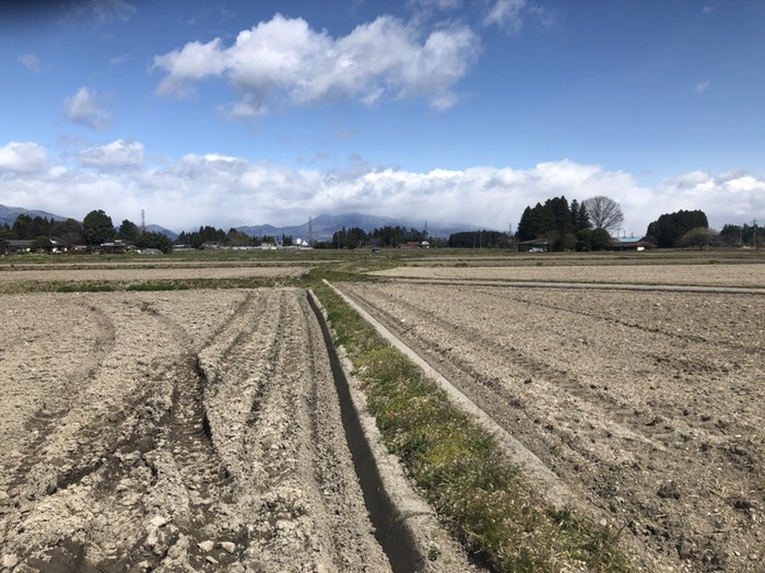 大田原からも那須連山全体が見える