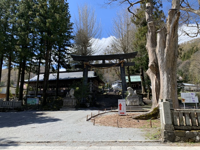 諏訪大社　前宮