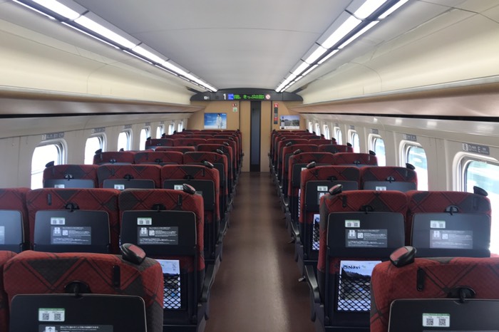 もしかして新幹線1両貸切！？