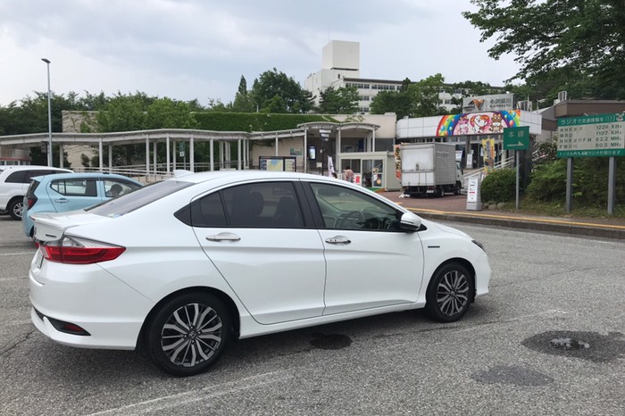 高速下りる前のトイレ休憩