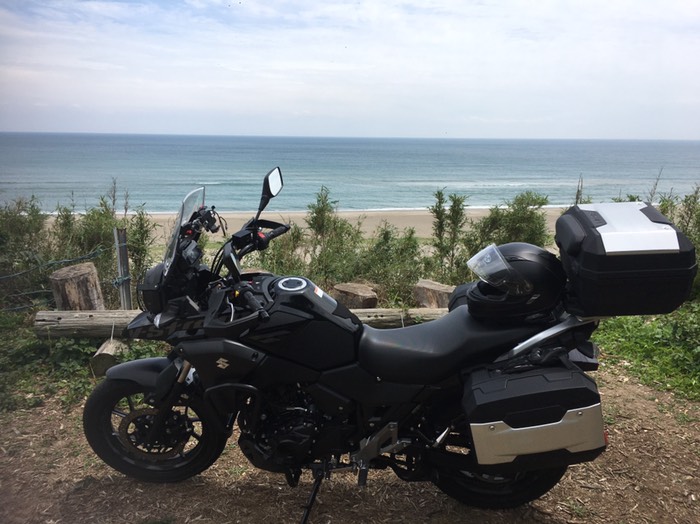 たまたま？水平線の丘