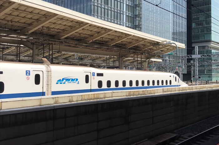 東京へ来たので東海道新幹線を