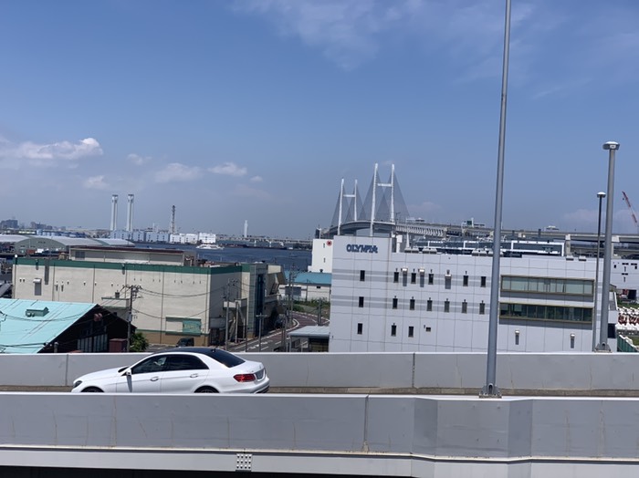 ok駐車場の屋上からの撮影。