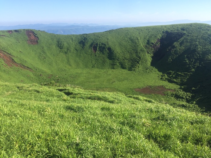 杵島岳火口