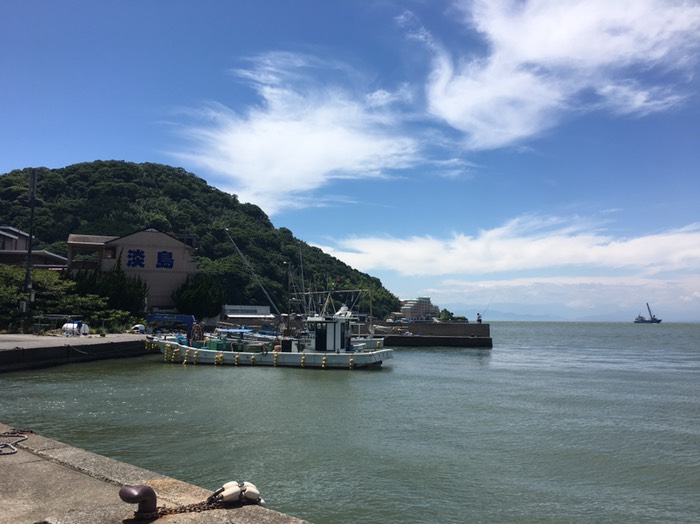 淡島付近