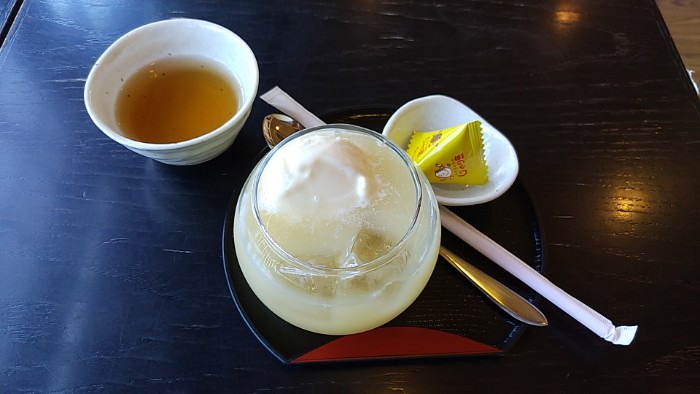 アップルフロート ほたる茶屋