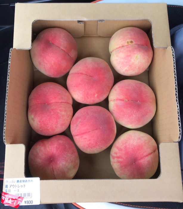 アウトレット桃買ってみました！