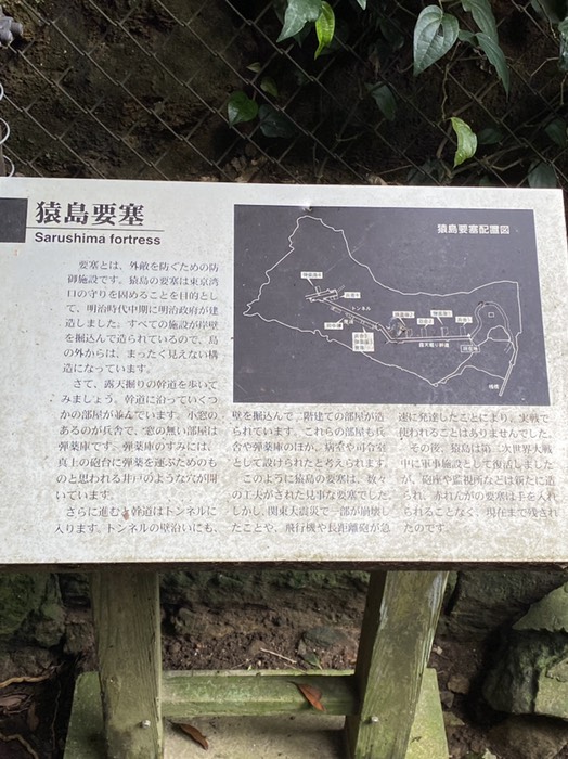 案内　猿島要塞