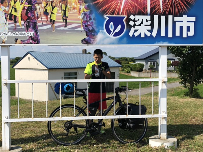 深川『ライスランドふかがわ』にて。