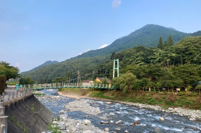 すぐ裏がよい景色！