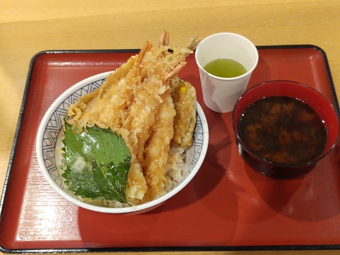 天丼  ラグーナ産直市場