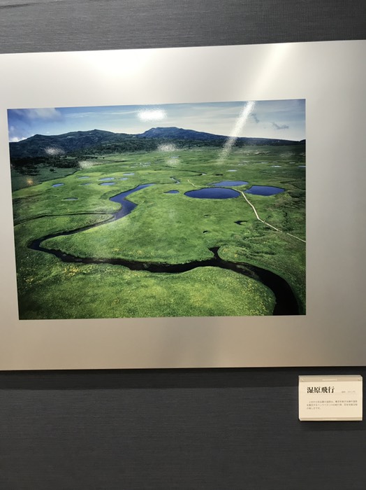 雨竜湿原上空写真