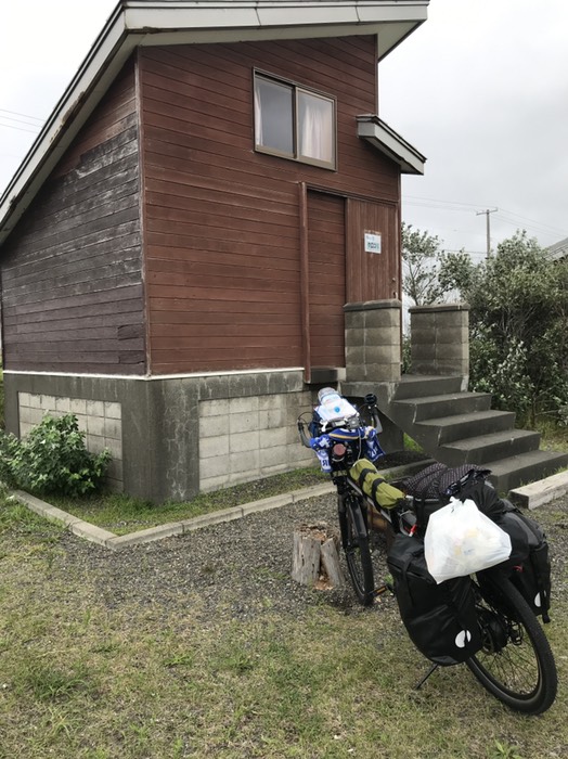 3泊目の宿(天塩鏡沼キャンプ場)
