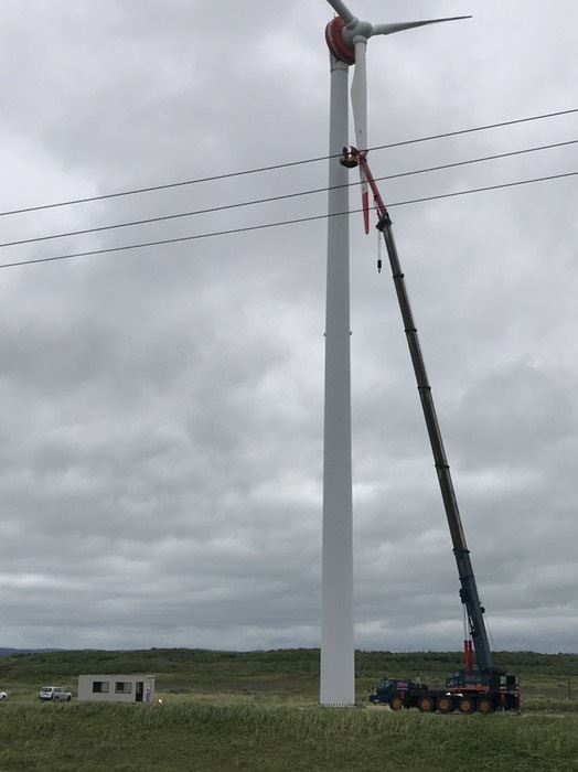風力発電メンテ