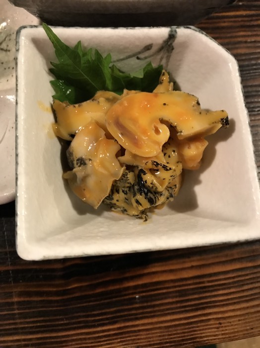 粒バフンウニ和え