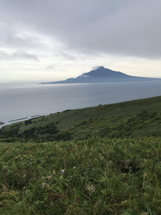桃岩展望台から利尻富士
