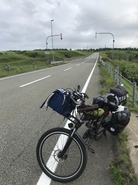 坂の途中 battery終了