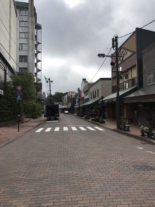 阿寒湖の温泉街