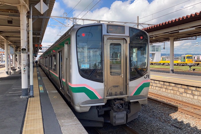 ここからはもう電車