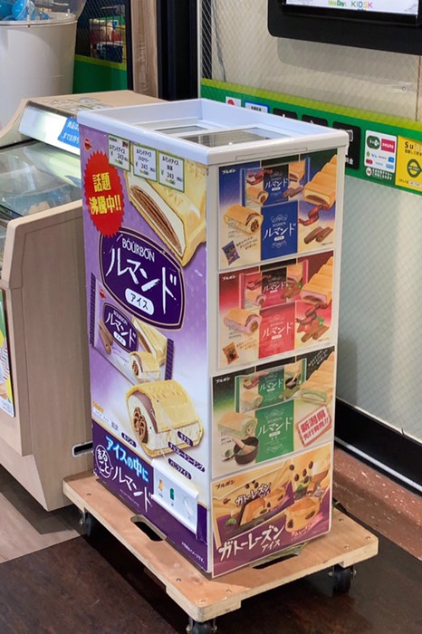 新潟へ来てルマンドアイスを見つけたら