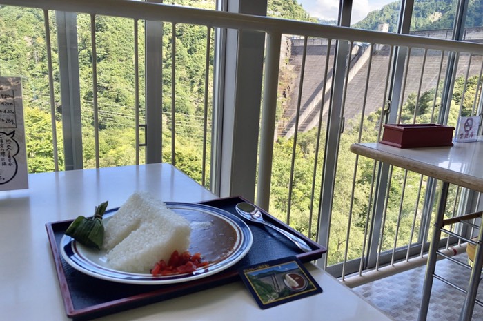 ダムカレーをいただきました♪
