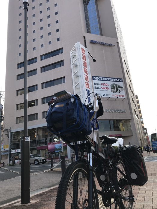 ホテルリソル佐世保出発