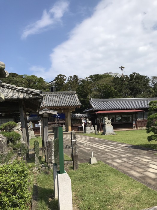 平戸城修復工事中