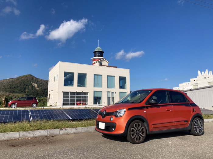 上の道路から灯台！？が見えたので来ましたが…