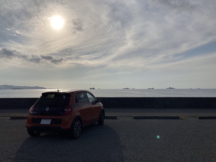 マイカーと護衛艦