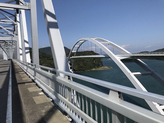 大門橋から天城橋と天草を望む