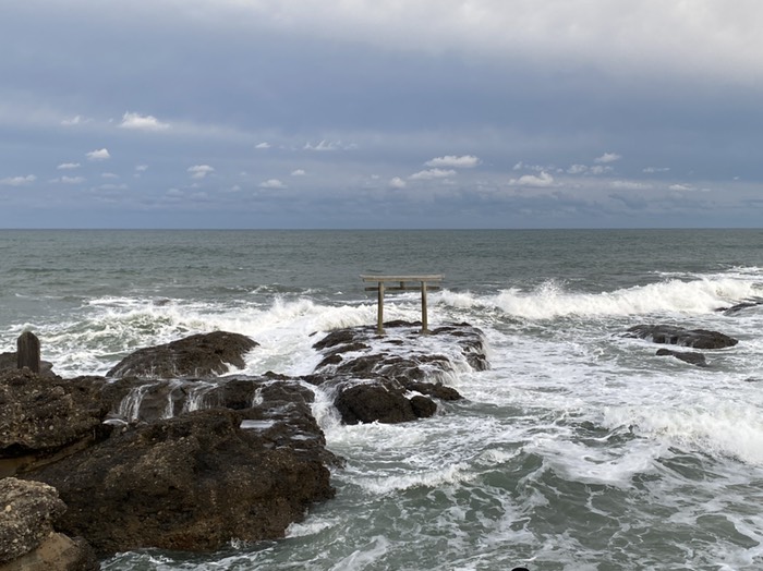 神磯の鳥居①