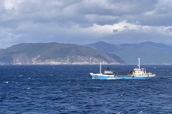 結構他の船も行き交っていました