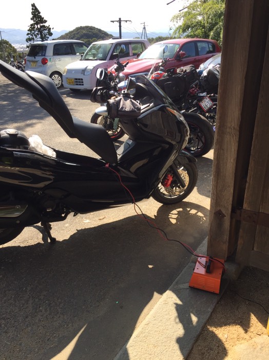 バッテリーが上がる(･_･､) 