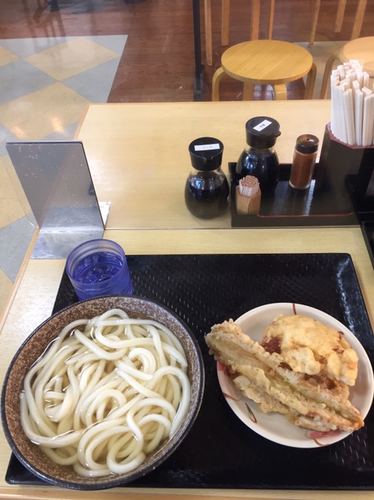 讃岐うどんを堪能