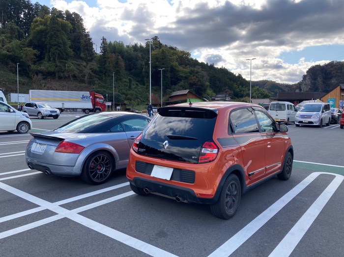 山道に入る前のﾄｲﾚ休憩