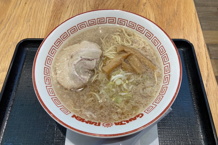 ｶﾞﾝｼﾞｬﾗｰﾒﾝをいただきました！