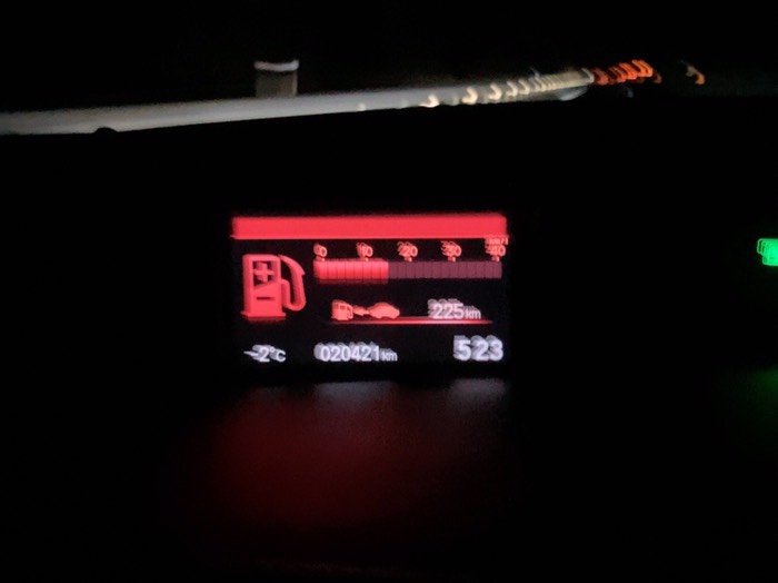 この辺り氷点下2℃だったんですよ〜