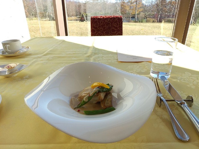 ランチ  カレイのポワレ