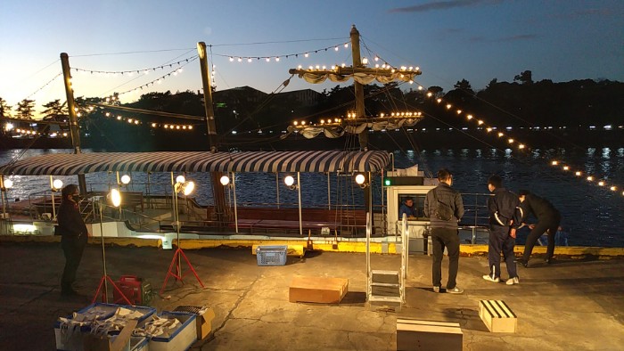 夜景クルーズ船