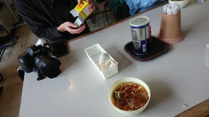 自販機のラーメン