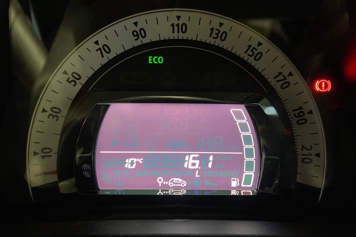 燃料使用量　16.1L