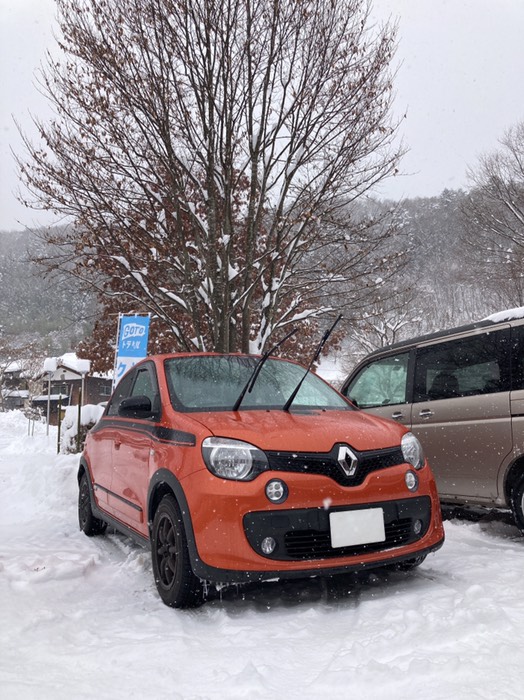 つららができてました